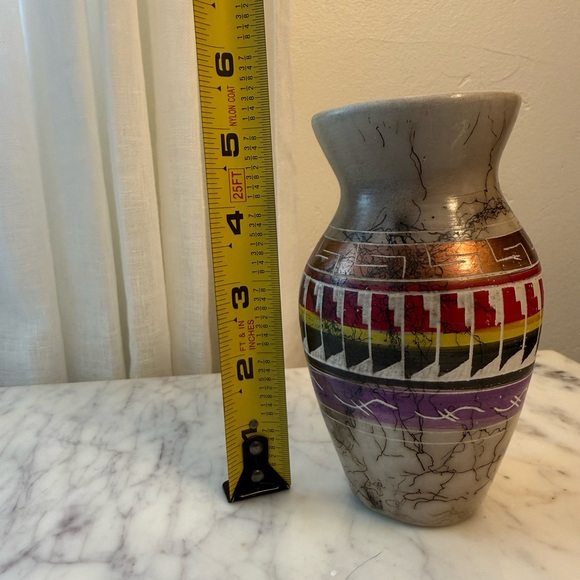 Artisan Multicolor Vase - Picture 7 of 7